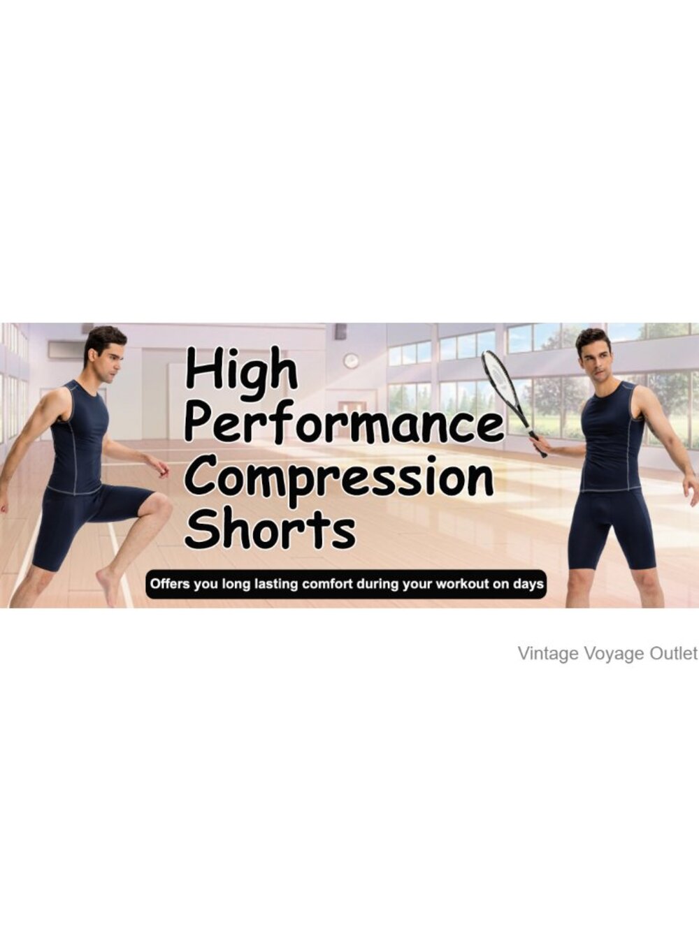 Compression Shorts Men Spandex Sports Workout Running Gym Athletic Baselayer - Picture 6 of 6